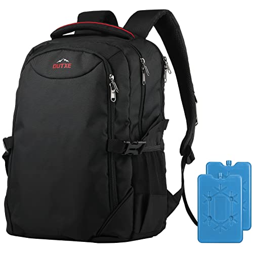OUTXE Cool Backpack 22L Mochila térmica aislada para Compras, Picnic, Camping, Senderismo-Negro