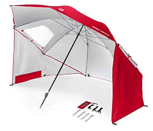 SportBrella Sonnenschirm, Sport Umbrella Paraguas Camping Sklz Shelter Red, Rojo, Normal