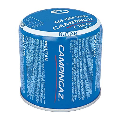 12 x 190g Campingaz C206 GLS Pierceable Cartridges - New With Gas Lock System by Campingaz