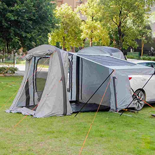 HH-CC Toldo de Coche SUV Carpa de Puerta Trasera, Refugio Solar Camping Viajes al Aire Libre, Carpa SUV 4-6 Personas Pop Up Universal SUV Camping Tenz