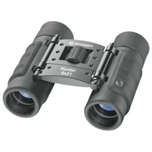 Bresser Prismáticos Hunter 8x21 - Prismáticos Compactos de Outdoor