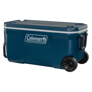 Coleman Xtreme 94.6L - Nevera Rígida con Ruedas para Camping y Exterior
