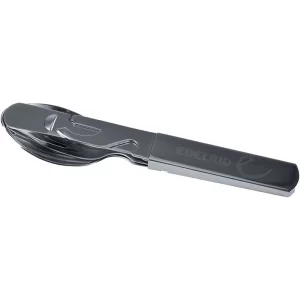 Edelrid Set de Cubiertos Bundeswehr - Juego de Utensilios de Camping