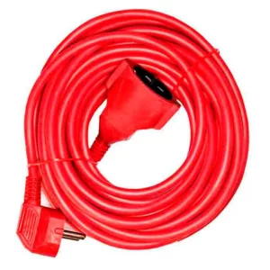 Edm Cable De Extensión 3x1.5 10 M - Alargador Eléctrico Exterior
