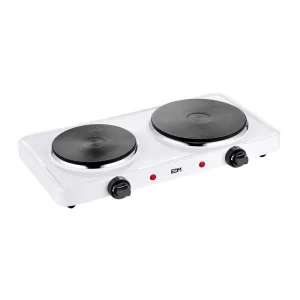 Edm Cocina Eléctrica 1000-1500W - Hornillo Portátil Doble para Camping