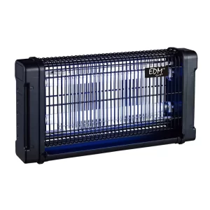 Edm Matamoscas Eléctrico 2x6W - Antimosquitos para Camping y Exterior