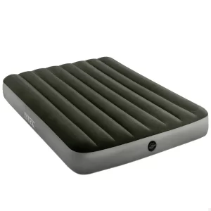 Intex Cama De Aire Doble Downy Fiber-Tech - Colchón Hinchable para Acampada