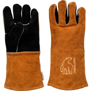 Nordisk Guantes De Trueno - Guantes de Cuero para Campamento