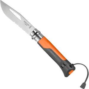 Opinel N°08 Outdoor - Navaja de Bolsillo para Aventura