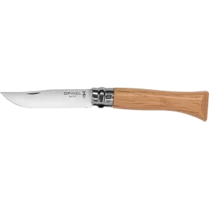 Opinel Navaja de Bolsillo No.06 Madera de Roble - Navaja de Camping