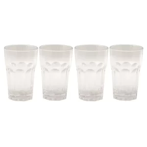 Outwell Juego De Vasos De Orquídea - Vasos de Policarbonato para Camping