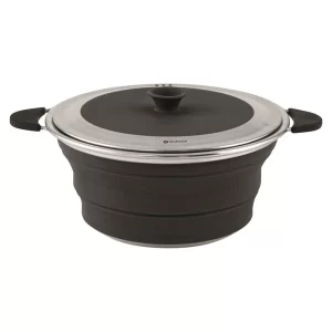 Outwell Olla Plegable Con Tapa - Utensilio de Cocina de Camping