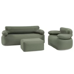 Outwell Sofá Inflable Laze Set - Conjunto de Asientos para Camping