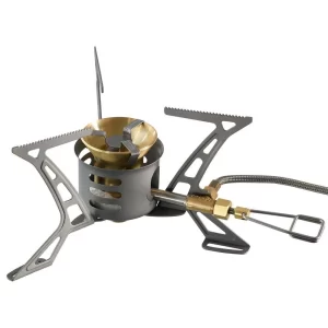 Primus Omnilite Ti - Hornillo de Camping Multicombustible Ultraligero