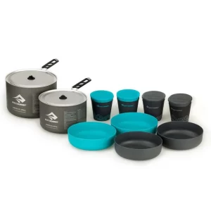 Sea To Summit Batería De Cocina Alpha 4.2 - Set de Cocina Compacto para Outdoor