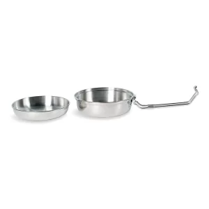 Tatonka Set De Explorador 600ml - Set de Cocina de Acero Inoxidable para Camping