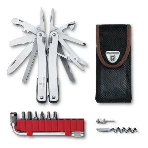Victorinox Swiss Tool Spirit X Plus - Multiherramienta de Acero Inoxidable
